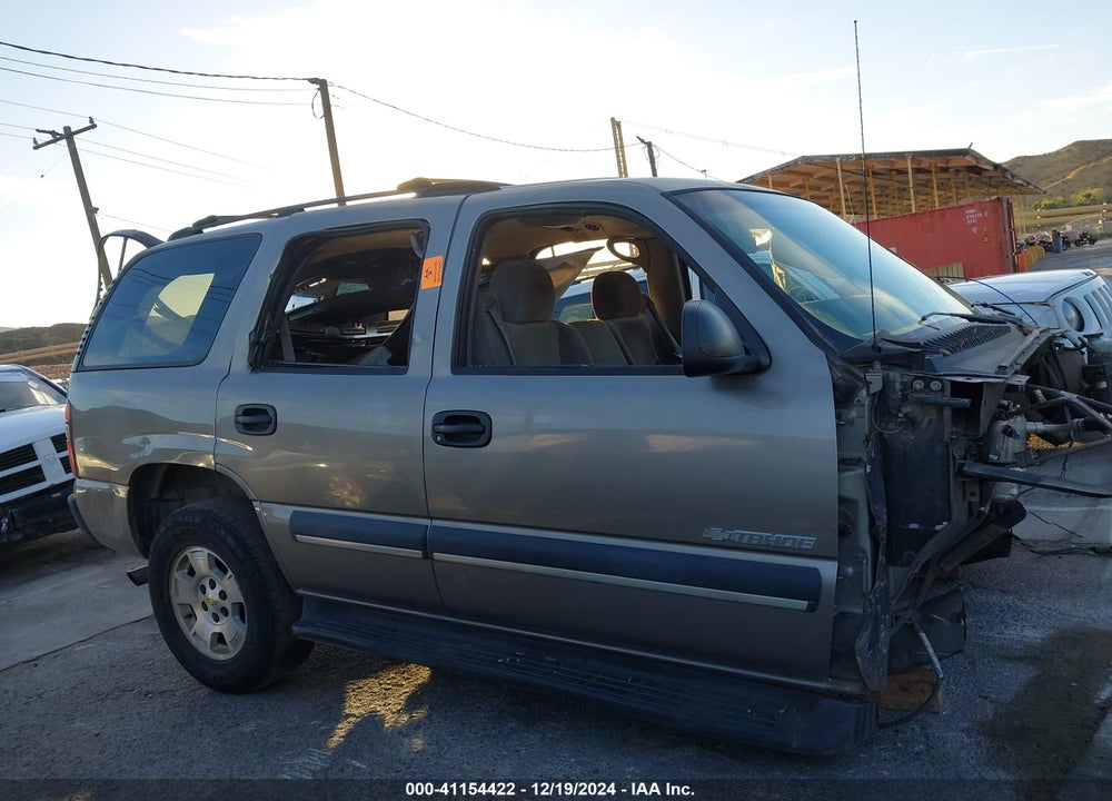 2003 CHEVROLET TAHOE VIN: 1GNEC13T73J337859