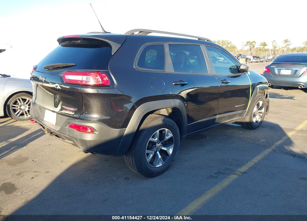 2014 JEEP CHEROKEE TRAILHAWK VIN: 1C4PJMBSXEW152860
