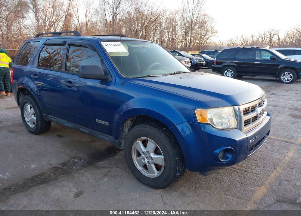 2008 FORD ESCAPE XLS/XLS MANUAL VIN: 1FMCU02ZX8KC14759