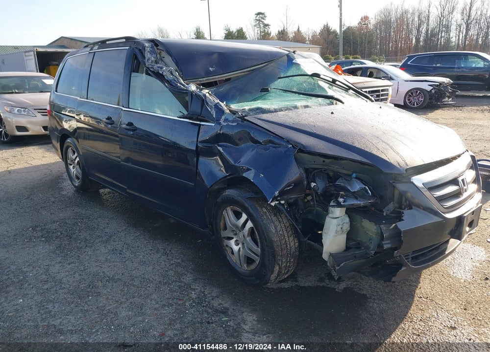 2007 HONDA ODYSSEY LX VIN: 5FNRL38227B125776