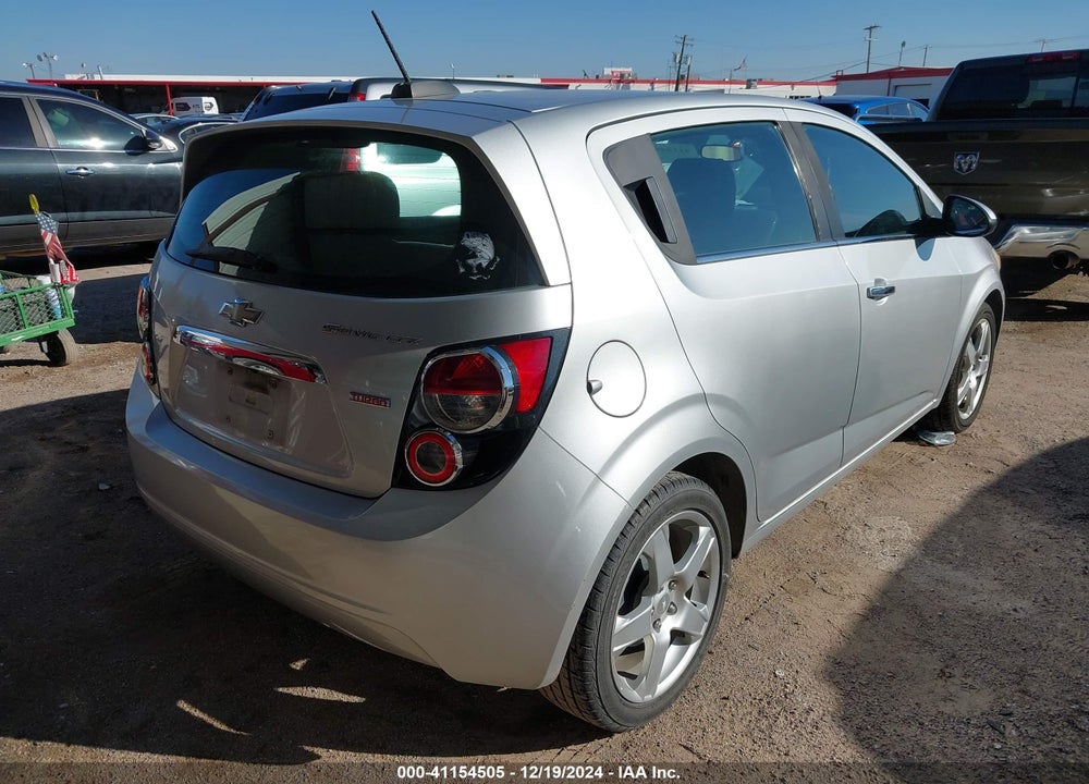 2015 CHEVROLET SONIC LTZ AUTO VIN: 1G1JE6SB8F4121229