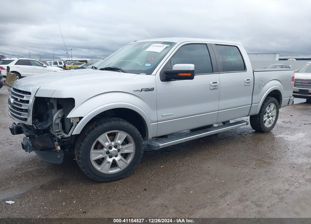 2013 FORD F-150 LARIAT VIN: 1FTFW1CT4DFA89644