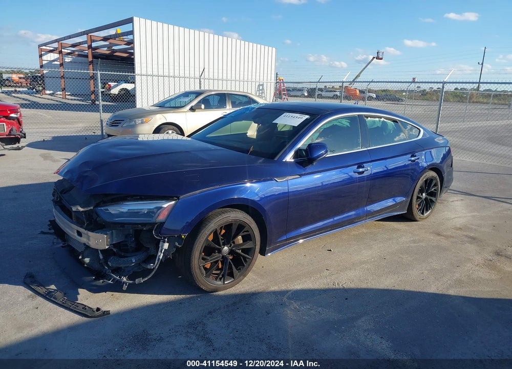 2020 AUDI A5 SPORTBACK PREMIUM 45 TFSI QUATTRO S TRONIC VIN: WAUANCF52LA003746