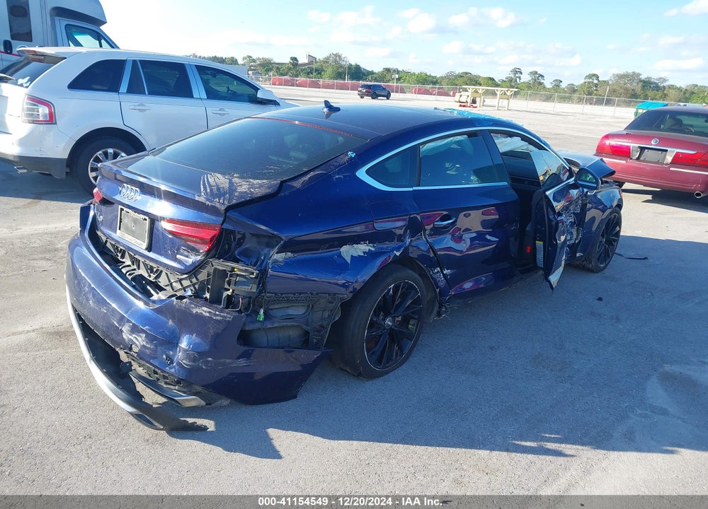 2020 AUDI A5 SPORTBACK PREMIUM 45 TFSI QUATTRO S TRONIC VIN: WAUANCF52LA003746