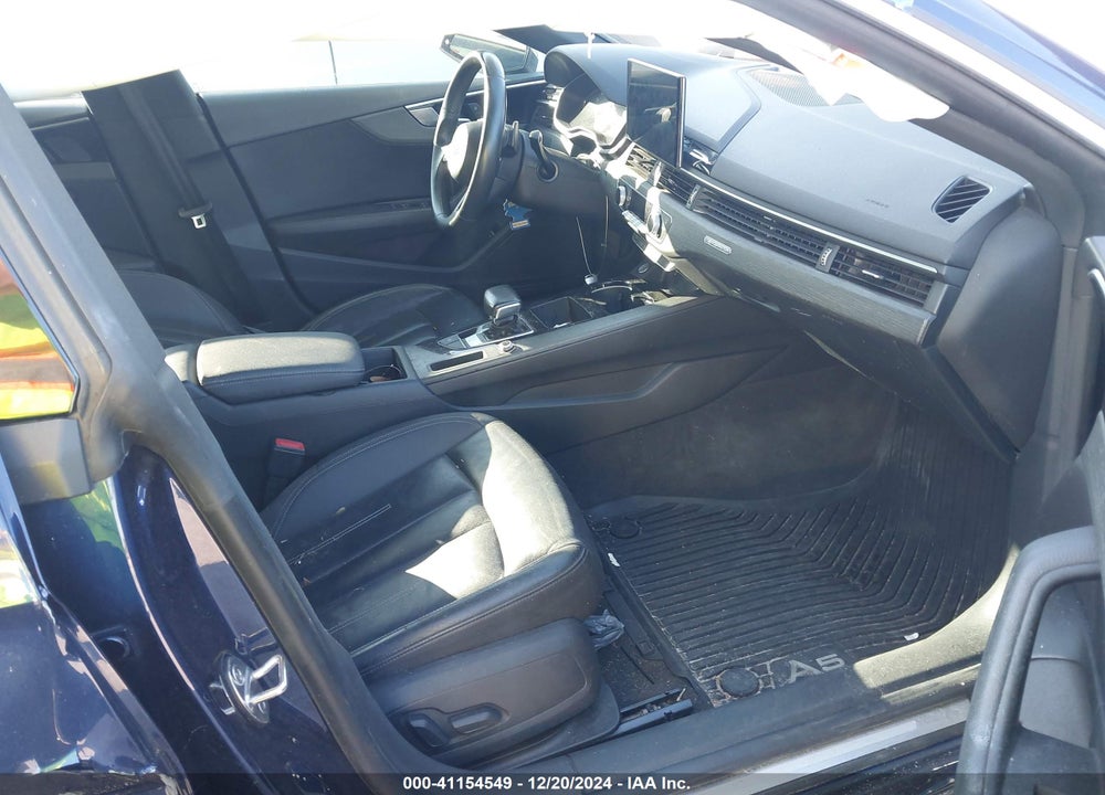 2020 AUDI A5 SPORTBACK PREMIUM 45 TFSI QUATTRO S TRONIC VIN: WAUANCF52LA003746