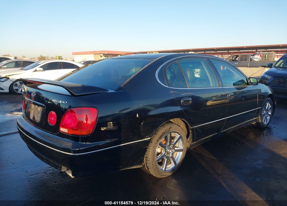 2003 LEXUS GS 430 VIN: JT8BL69S330011651
