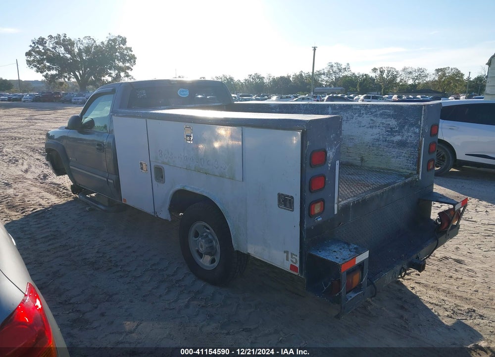 2001 CHEVROLET SILVERADO 2500 VIN: 1GCGC24U01Z301976