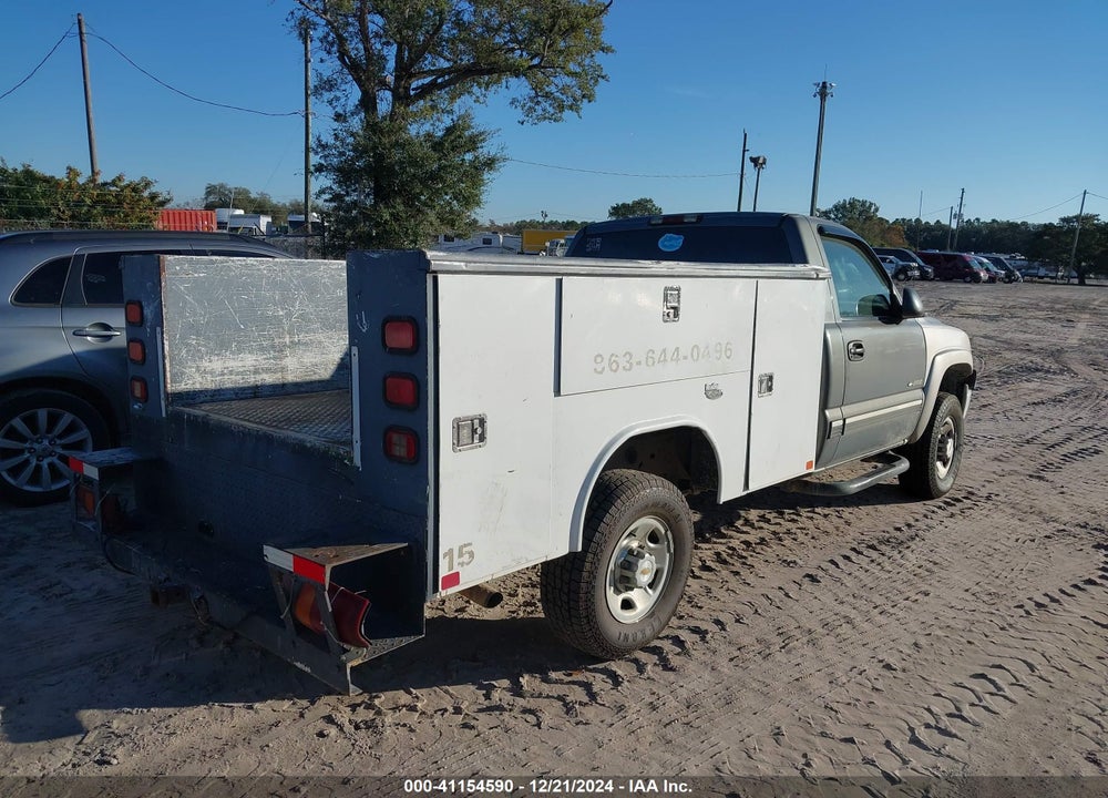 2001 CHEVROLET SILVERADO 2500 VIN: 1GCGC24U01Z301976