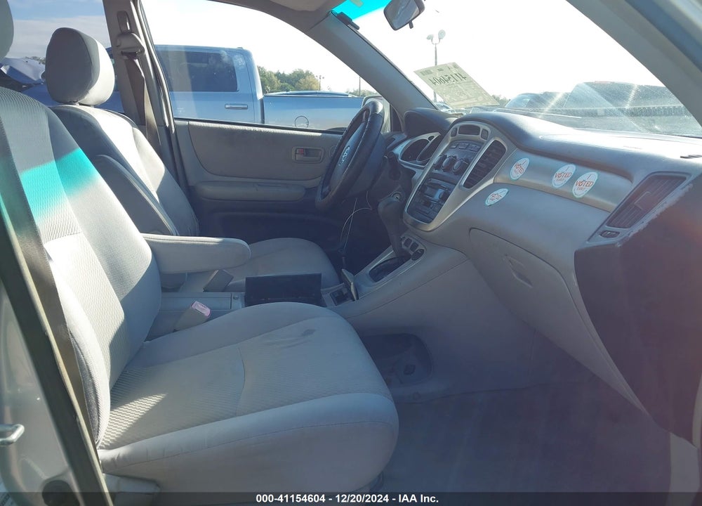 2005 TOYOTA HIGHLANDER V6 VIN: JTEEP21A250100432