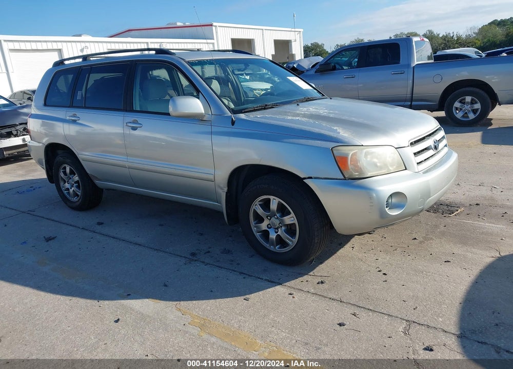 2005 TOYOTA HIGHLANDER V6 VIN: JTEEP21A250100432