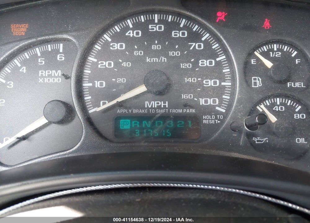 1999 CHEVROLET SILVERADO 1500 LT VIN: 1GCEC19T8XZ144966