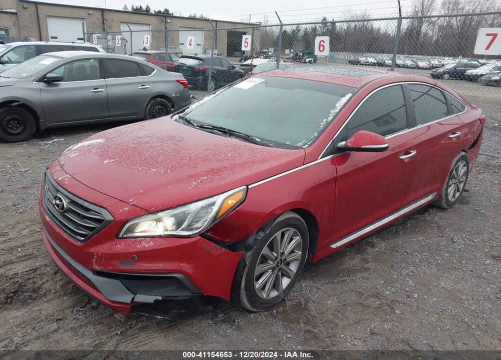 2017 HYUNDAI SONATA VIN: 5NPE34AF1HH578162