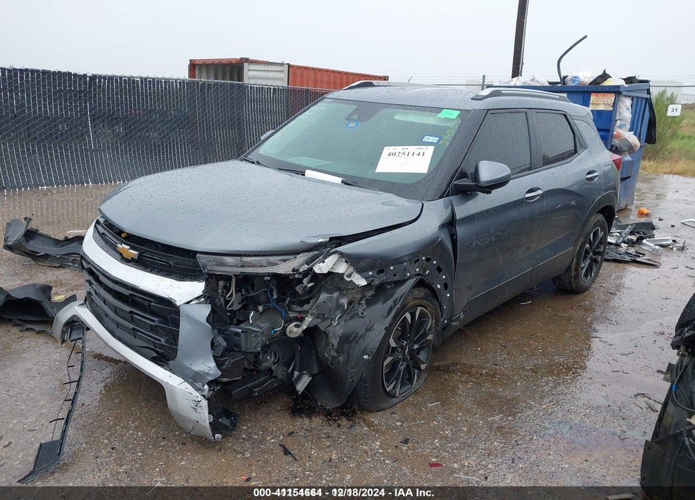 2021 CHEVROLET TRAILBLAZER FWD LT VIN: KL79MPSL1MB067144