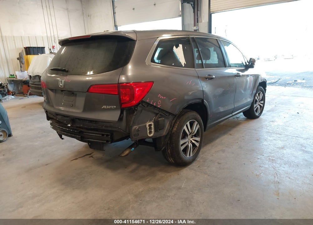 2018 HONDA PILOT EX-L VIN: 5FNYF6H56JB057651