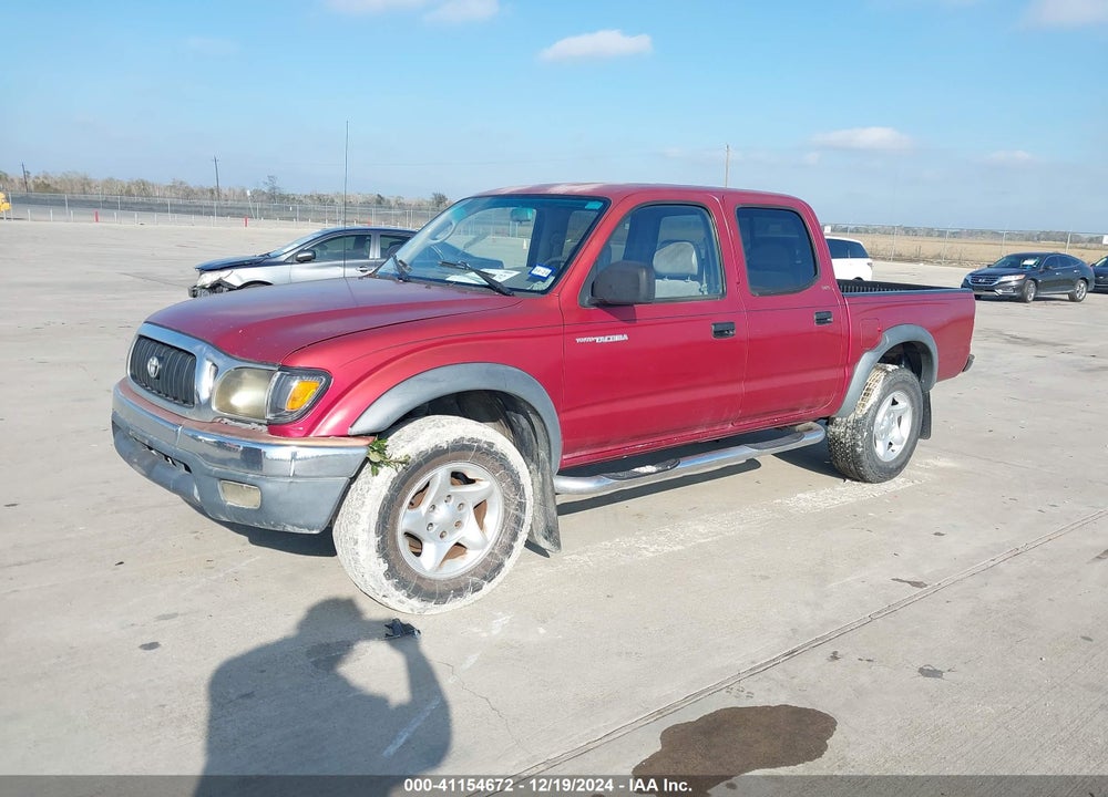 2002 TOYOTA TACOMA PRERUNNER V6 VIN: 5TEGN92N82Z117440