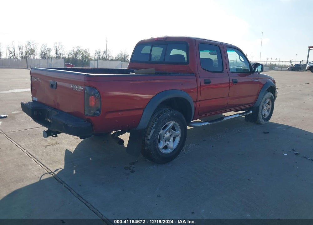 2002 TOYOTA TACOMA PRERUNNER V6 VIN: 5TEGN92N82Z117440