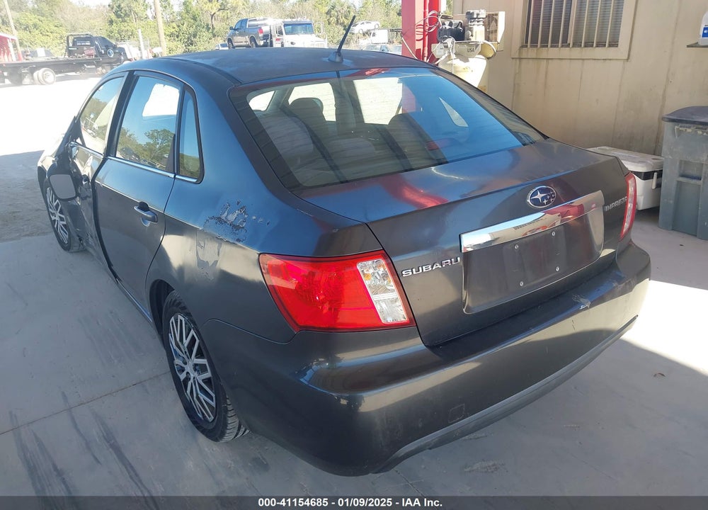 2009 SUBARU IMPREZA VIN: JF1GE61659H508054