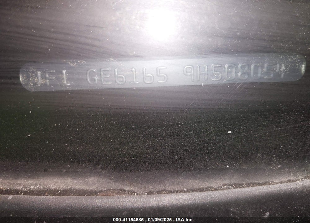 2009 SUBARU IMPREZA VIN: JF1GE61659H508054