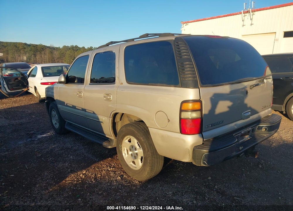 2005 CHEVROLET TAHOE LT VIN: 1GNEC13T75J117897