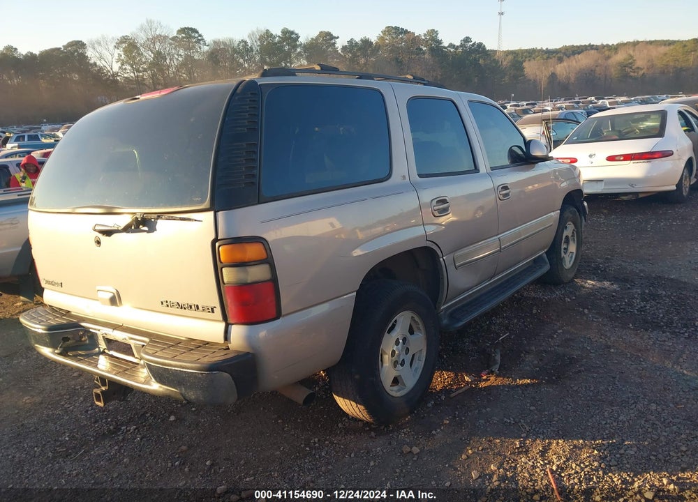 2005 CHEVROLET TAHOE LT VIN: 1GNEC13T75J117897