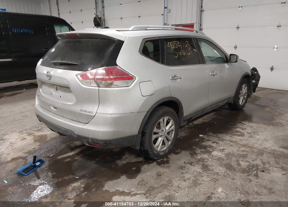2016 NISSAN ROGUE SV VIN: KNMAT2MV8GP693236