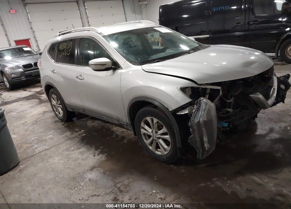 2016 NISSAN ROGUE SV VIN: KNMAT2MV8GP693236