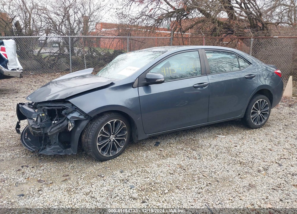 2016 TOYOTA COROLLA S PLUS VIN: 2T1BURHE9GC513622