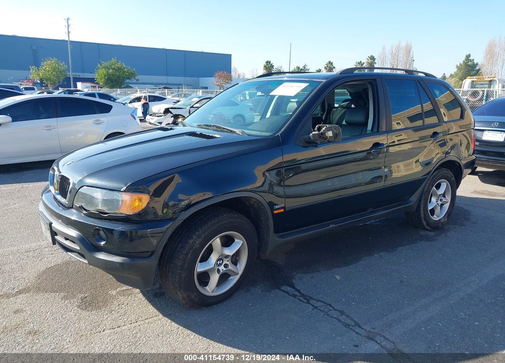 2003 BMW X5 3.0I VIN: 5UXFA53513LV75012
