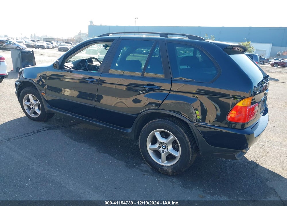 2003 BMW X5 3.0I VIN: 5UXFA53513LV75012