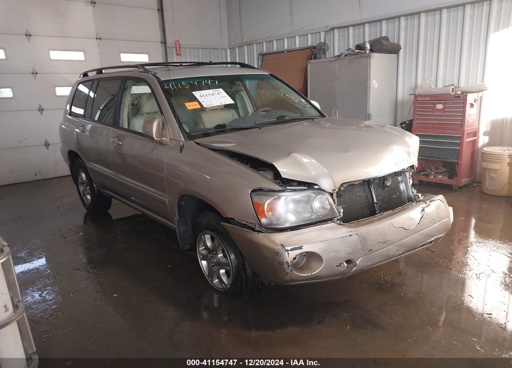 2006 TOYOTA HIGHLANDER V6 VIN: JTEEP21A860175380