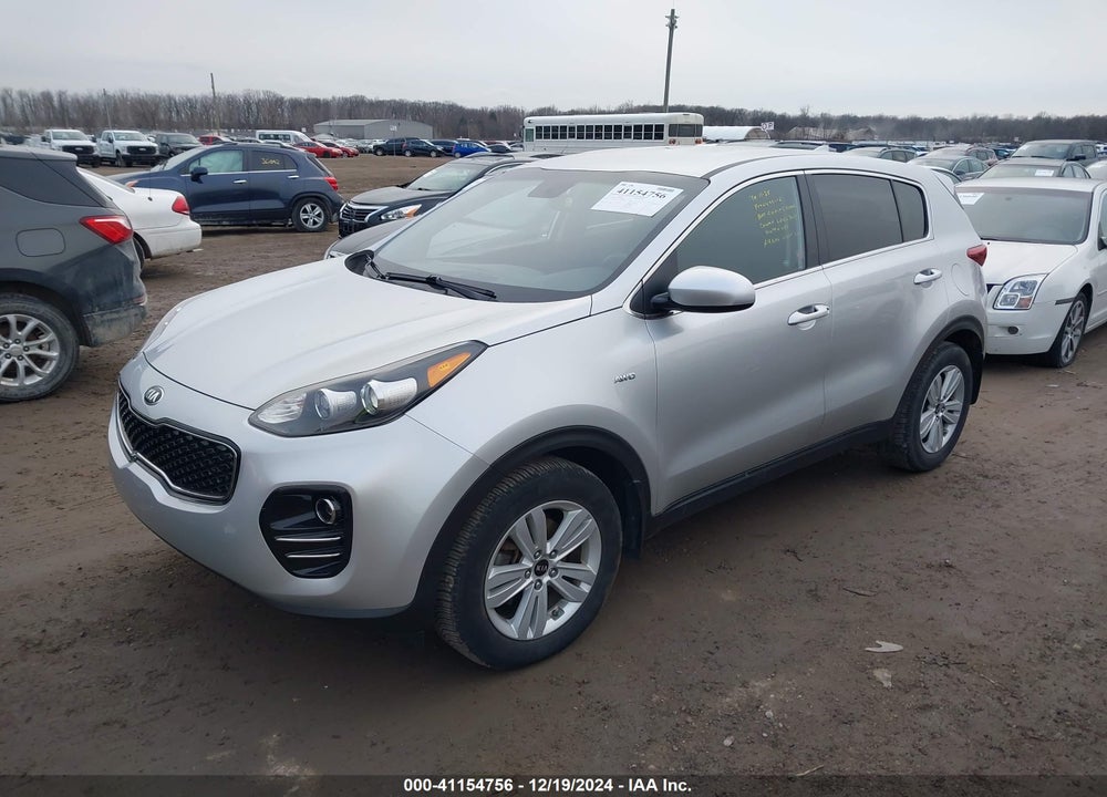 2017 KIA SPORTAGE LX VIN: KNDPMCAC8H7090000