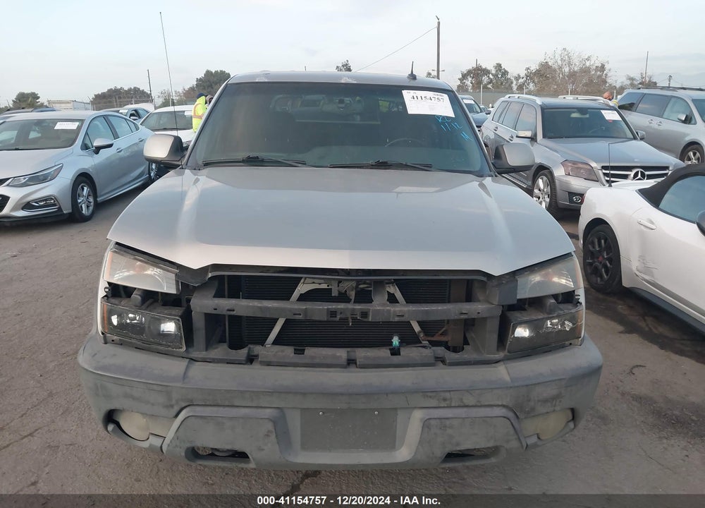 2002 CHEVROLET AVALANCHE 1500 VIN: 3GNEC13T12G304811