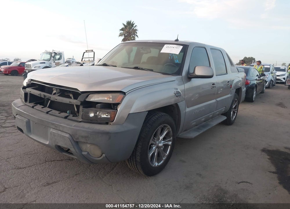 2002 CHEVROLET AVALANCHE 1500 VIN: 3GNEC13T12G304811