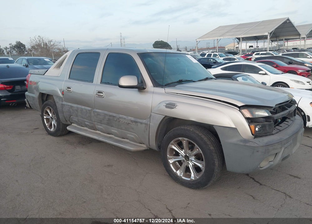 2002 CHEVROLET AVALANCHE 1500 VIN: 3GNEC13T12G304811