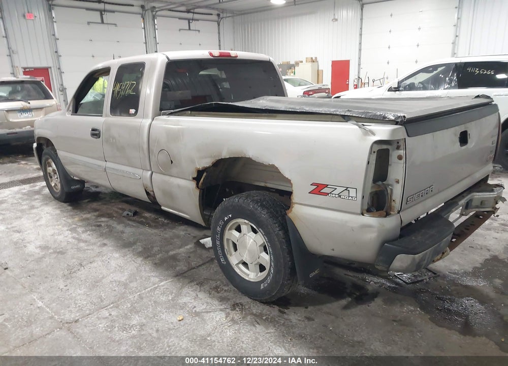2005 GMC SIERRA 1500 SLE VIN: 2GTEK19B351293334