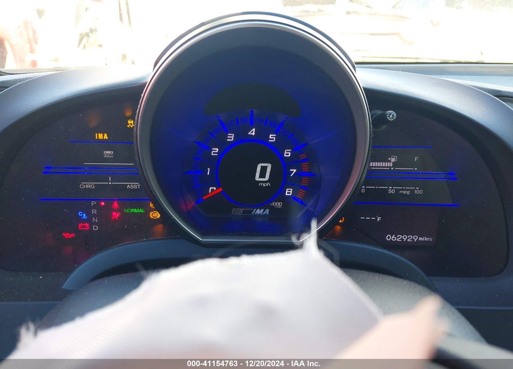 2011 HONDA CR-Z EX VIN: JHMZF1D69BS002152