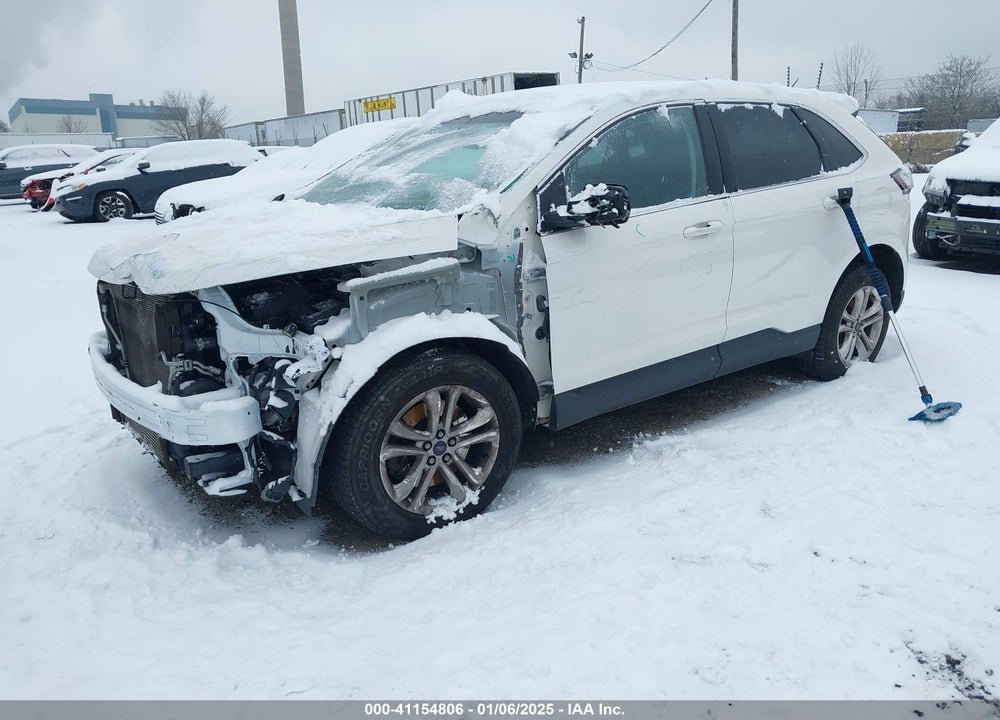 2016 FORD EDGE SEL VIN: 2FMPK4J96GBB47411