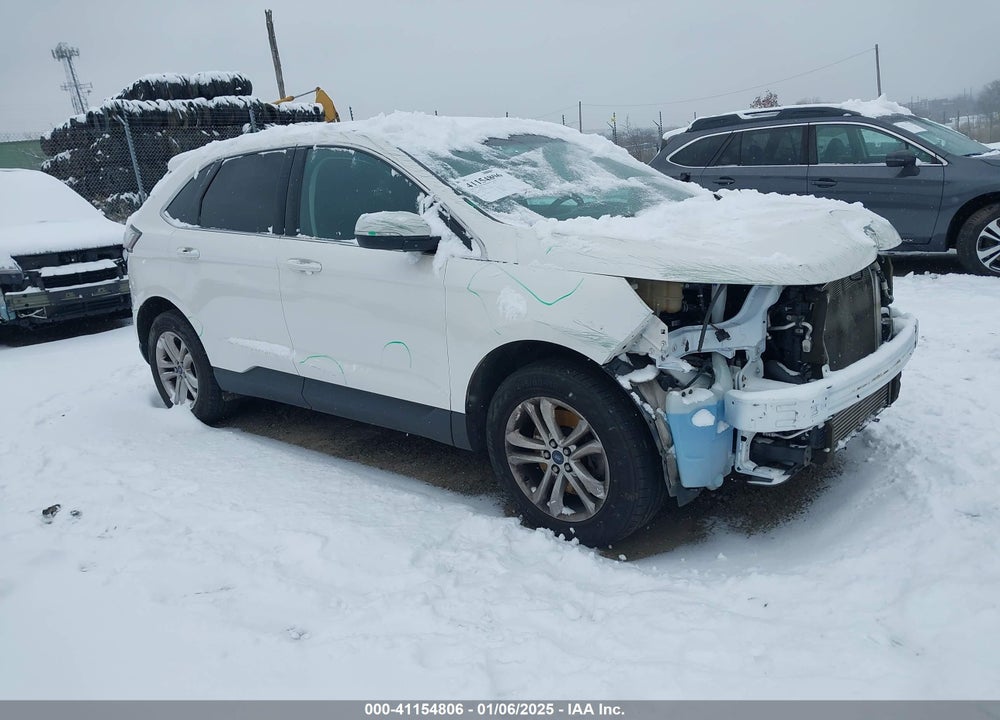 2016 FORD EDGE SEL VIN: 2FMPK4J96GBB47411