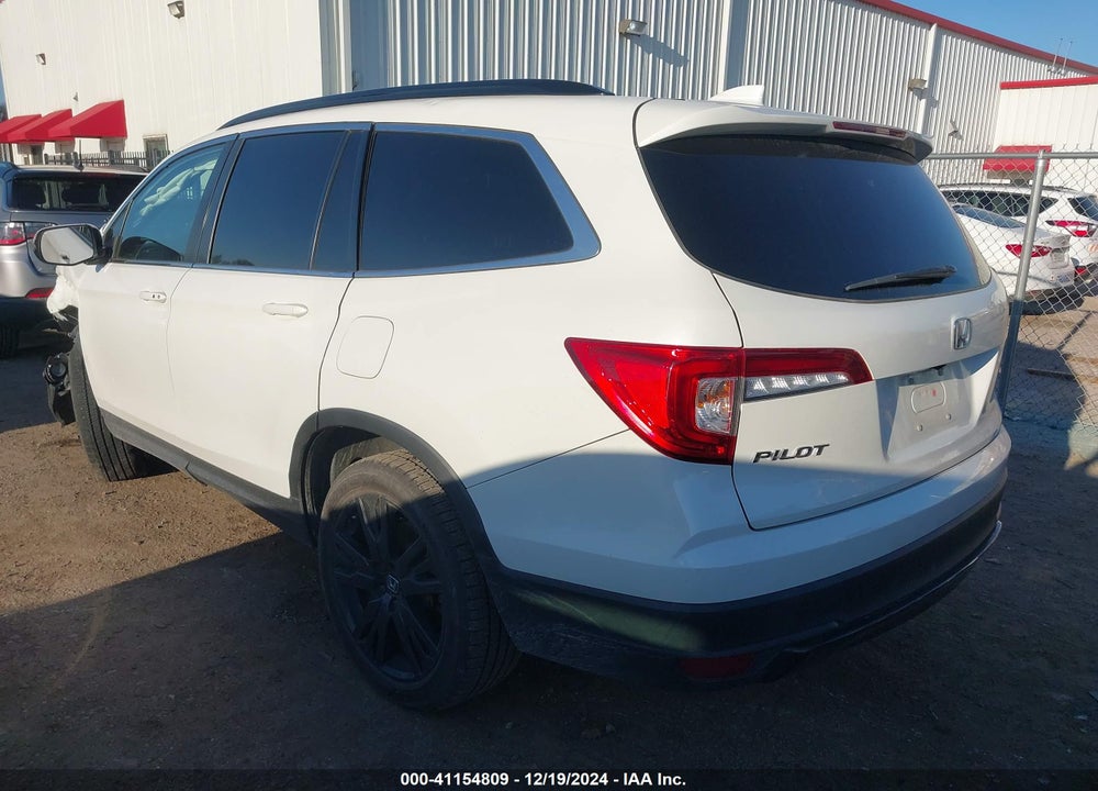 2021 HONDA PILOT 2WD SPECIAL EDITION VIN: 5FNYF5H26MB030244