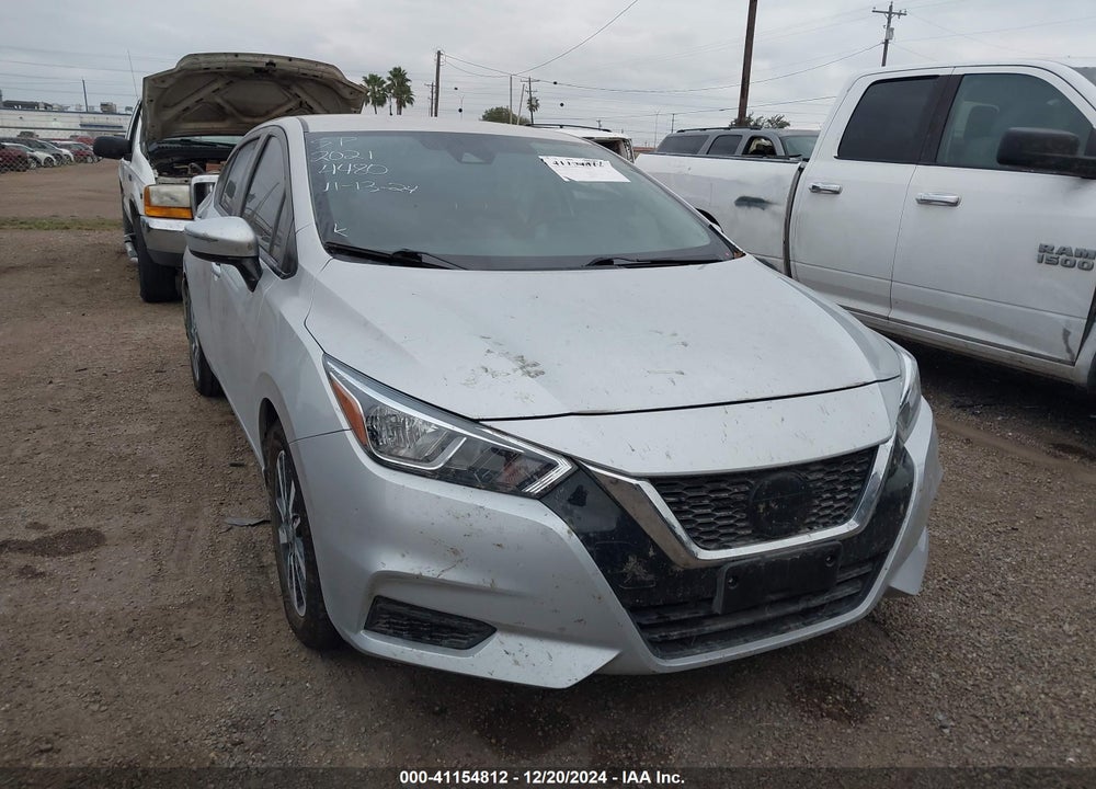 2021 NISSAN VERSA SV XTRONIC CVT VIN: 3N1CN8EVXML914480