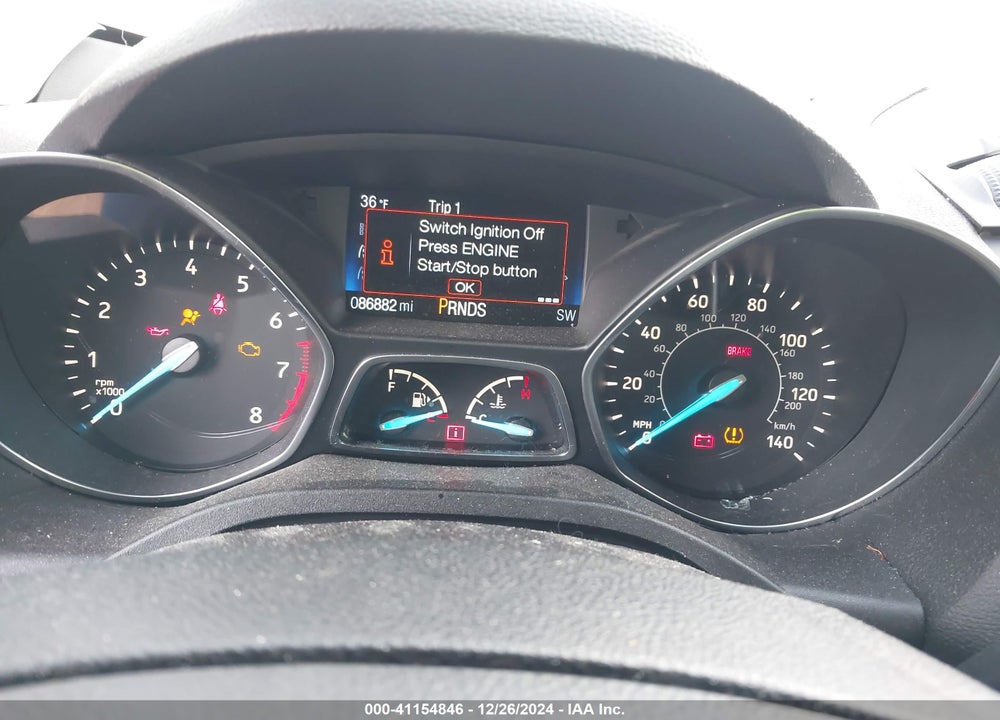 2019 FORD ESCAPE SE VIN: 1FMCU0GD0KUA91370