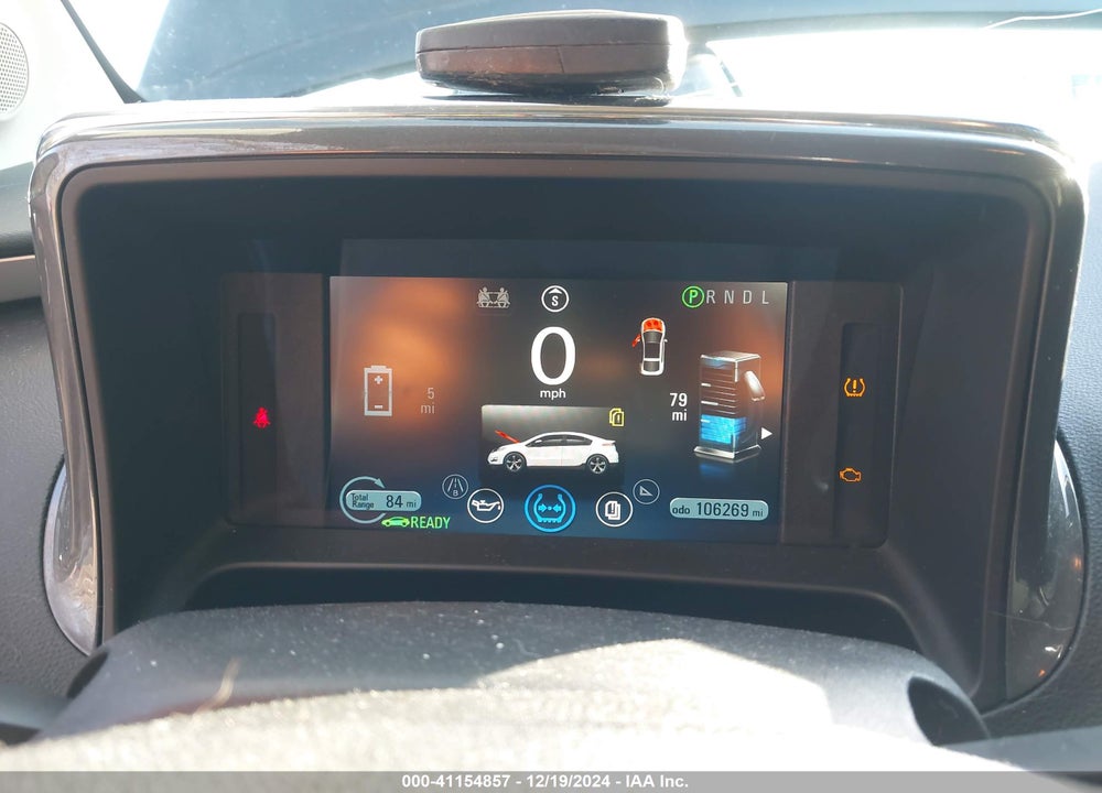 2012 CHEVROLET VOLT VIN: 1G1RD6E42CU108930