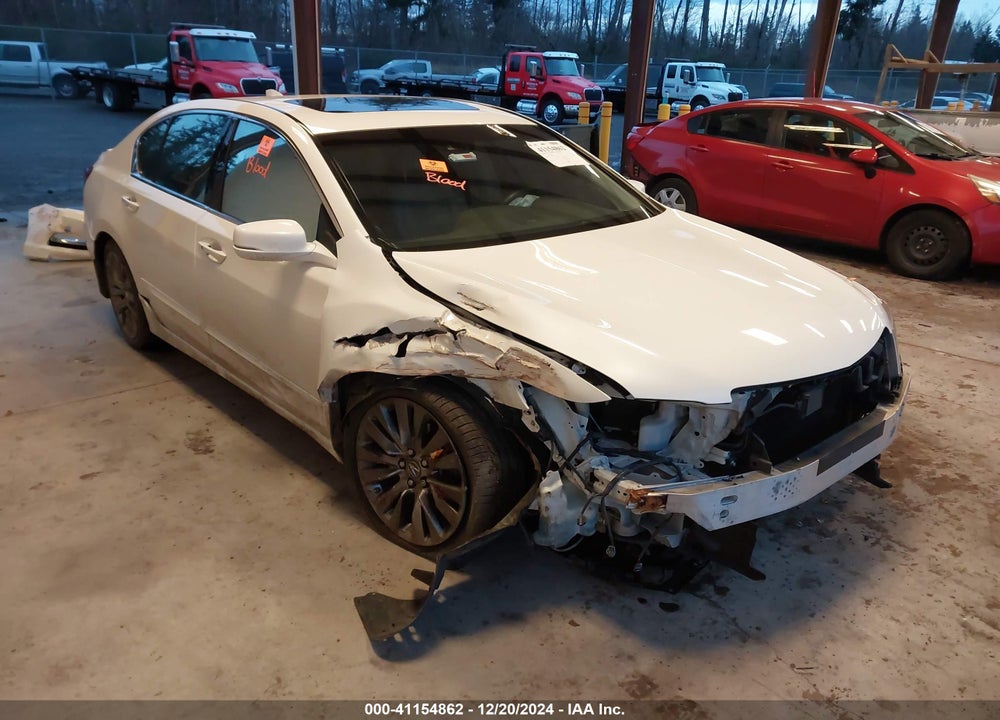 2016 ACURA RLX TECHNOLOGY PACKAGE VIN: JH4KC1F57GC001484