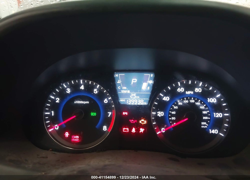 2012 HYUNDAI ACCENT GS VIN: KMHCT5AE9CU029307
