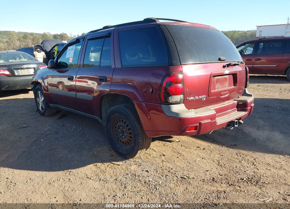 2005 CHEVROLET TRAILBLAZER LS VIN: 1GNDS13S152117099