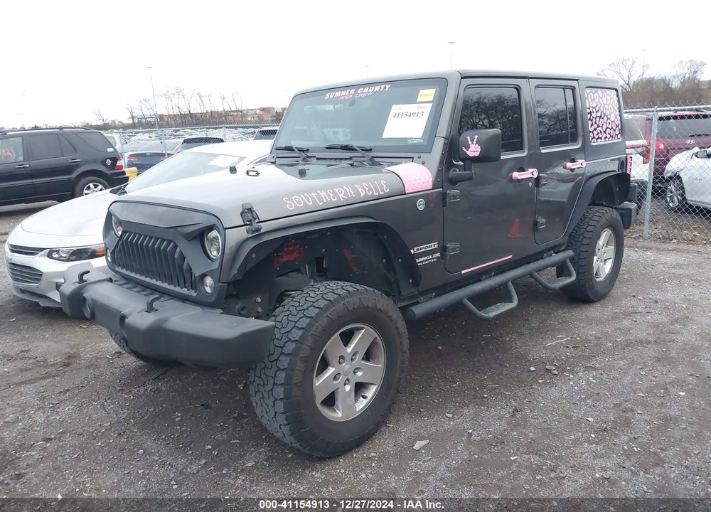 2017 JEEP WRANGLER UNLIMITED SPORT 4X4 VIN: 1C4BJWDG3HL558841