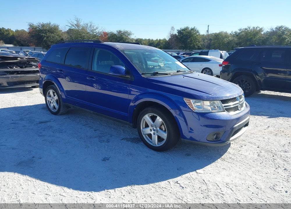 2012 DODGE JOURNEY SXT VIN: 3C4PDCBG9CT391378