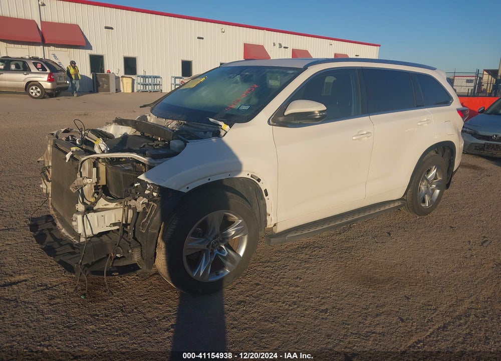 2016 TOYOTA HIGHLANDER VIN: 5TDYKRFH1GS152438