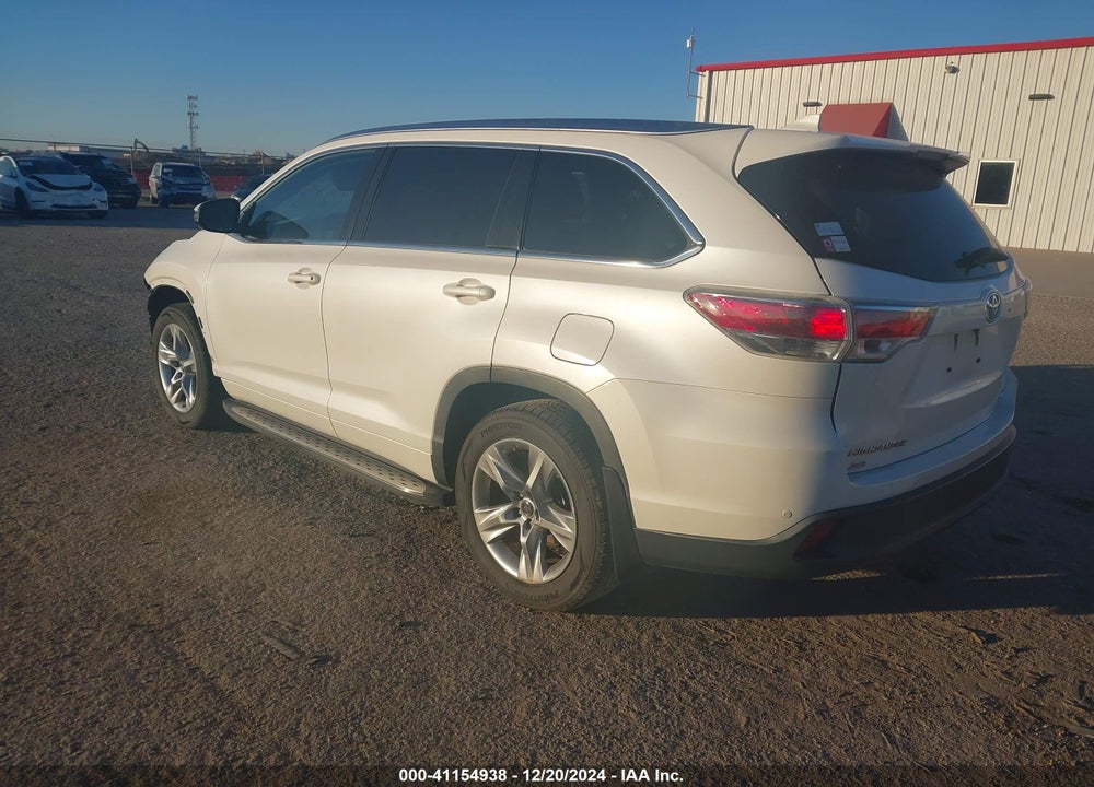 2016 TOYOTA HIGHLANDER VIN: 5TDYKRFH1GS152438