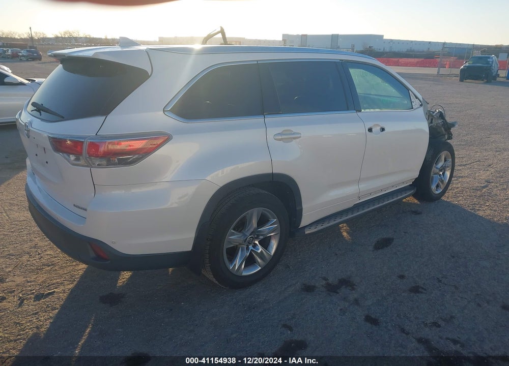 2016 TOYOTA HIGHLANDER VIN: 5TDYKRFH1GS152438